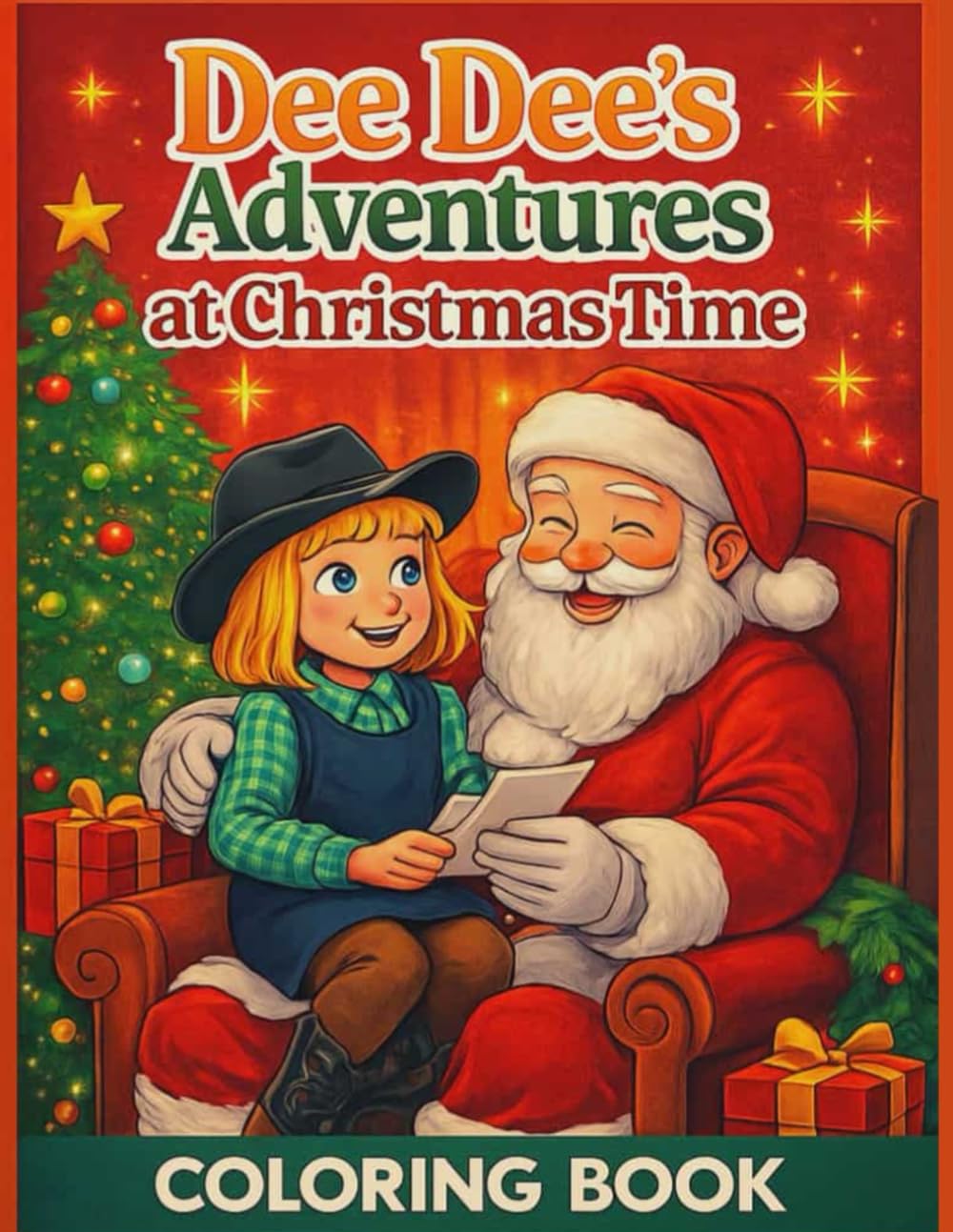 Dee Dee's Adventures at Christmas Time: Coloring Book (Dee Dee's Adventure Series)