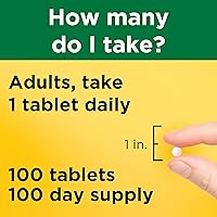 Vista 4 de Nature Made Vitamina B6 100 mg Tabs, 100 ct