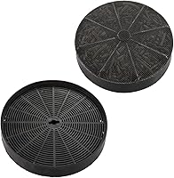 Vista 1 de Filtro de carbón para campana extractora (CFBD065) para campanas extractoras modelo USBD0652B, juego de 2