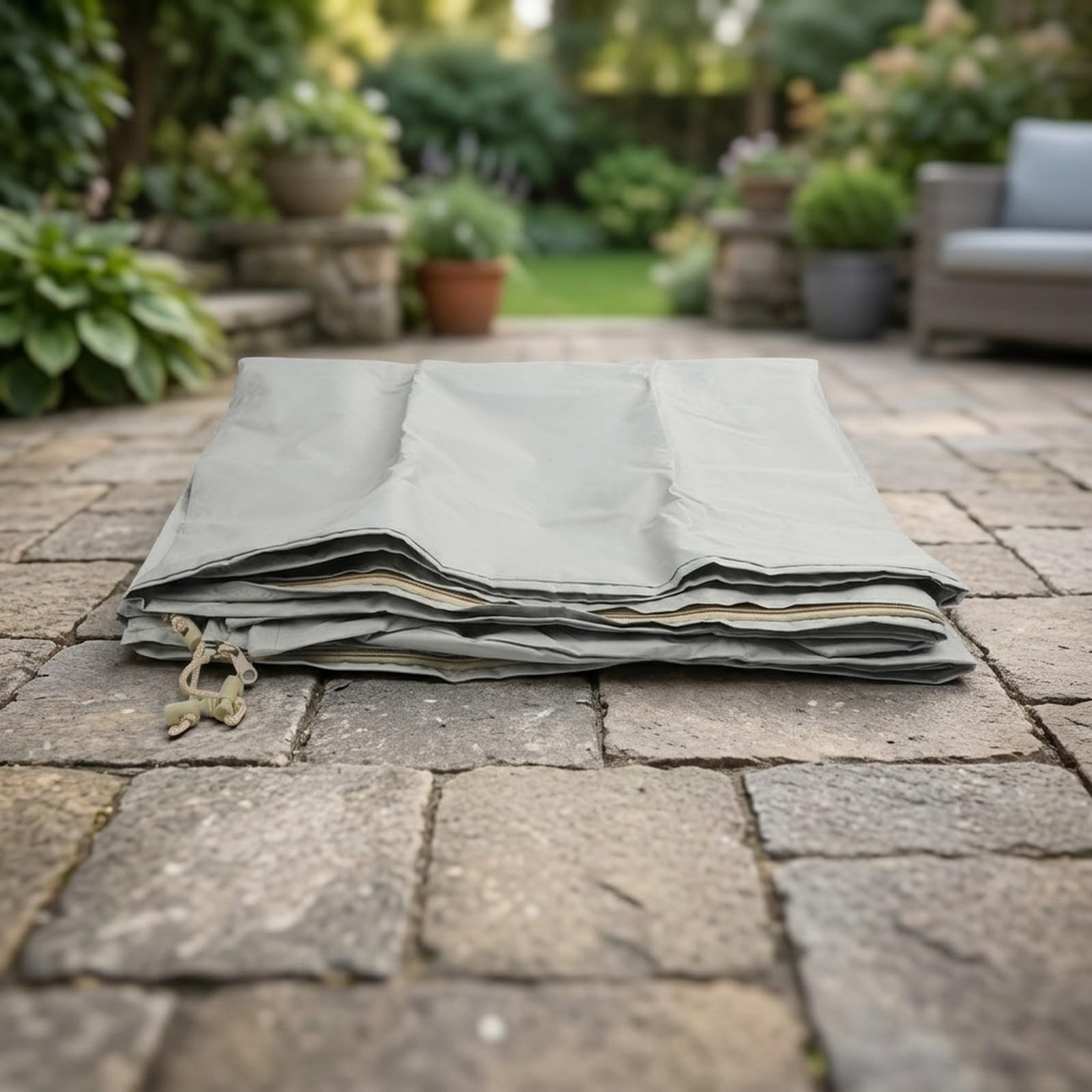 Cover Sauna per giardino Anti-UV con Doppia Cover Sauna per giardino
