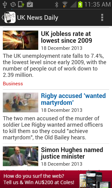 UK News Live:Amazon.com:Appstore for Android