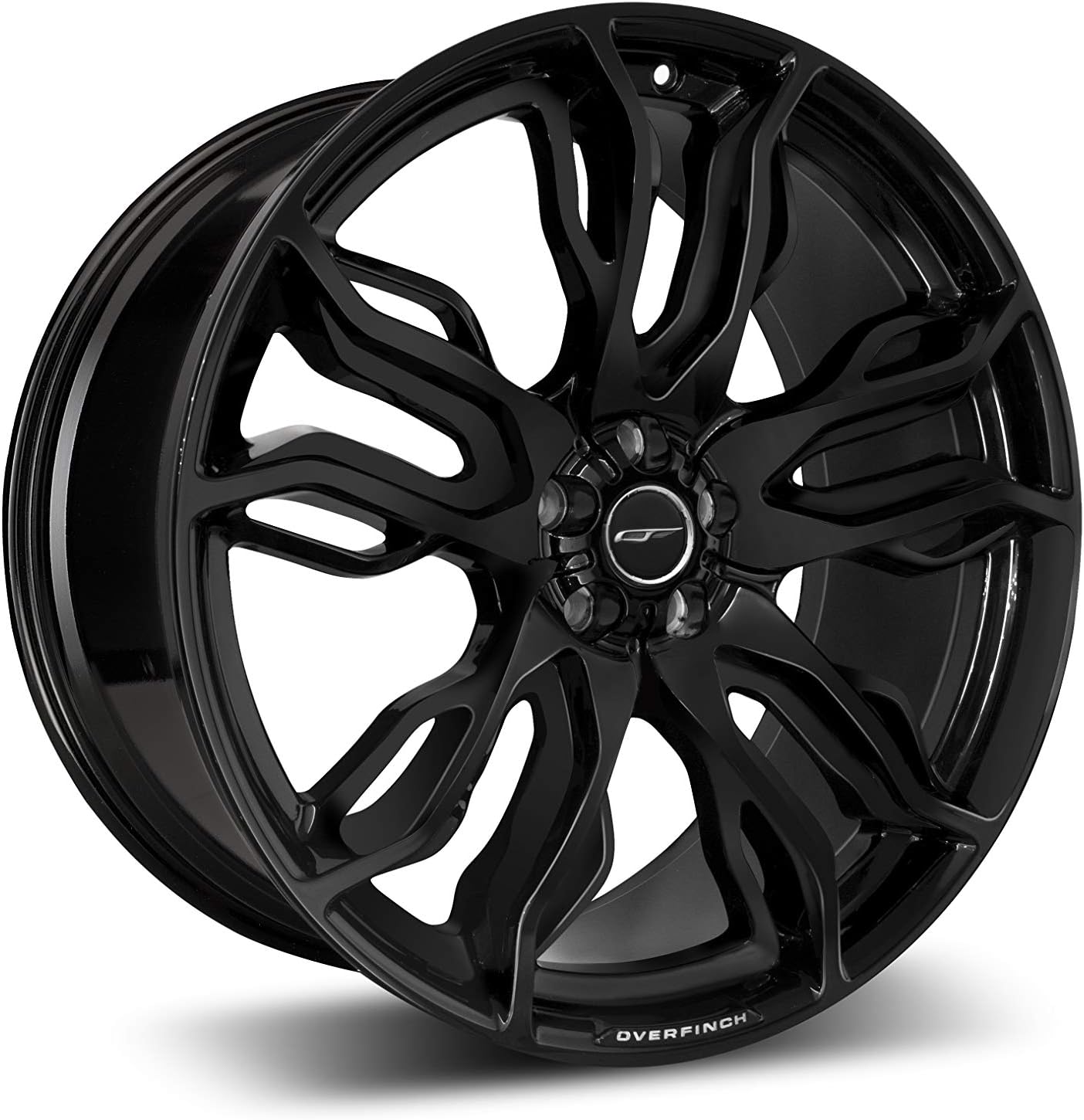 Overfinch 22" Estrella Full Gloss Black Alloy Wheels for Range Rover Evoque/Velar & Land Rover Discovery Sport