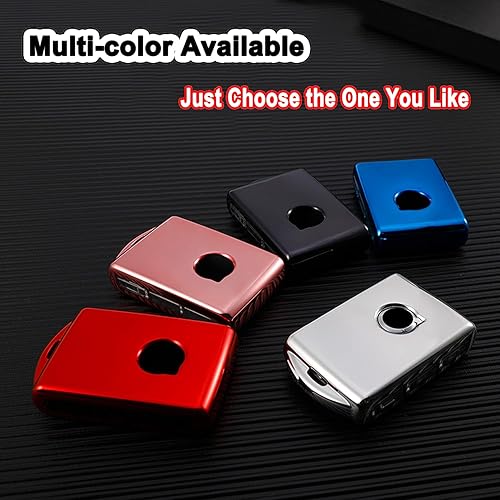 Miniatura 5 de Funda de llavero para Volvo Soft TPU Smart Key Case Holder se adapta a Volvo XC40 XC60 XC90 S90 S90 V90 2017 2018 2019 2020 2021