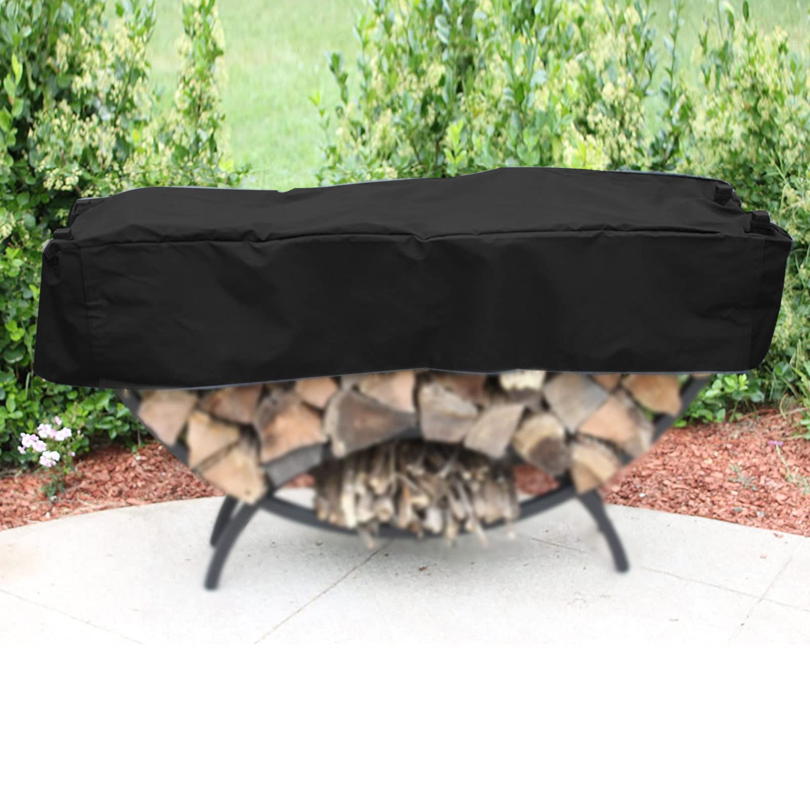 Kaminholz Abdeckplane 150cm | Wasserdichte Brennholz Regenschutz