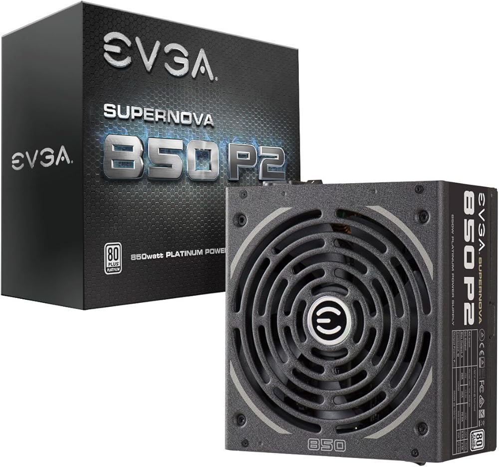 EVGA SuperNOVA 850 P2, 80+ Platinum 850W Fully Modular Power Supply with EVGA ECO Mode - View 1