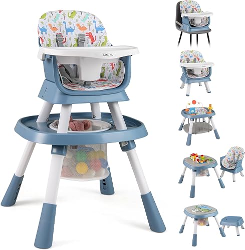 BABY JOY 16 in 1 High Chair, Convertible Baby Highchair highchair