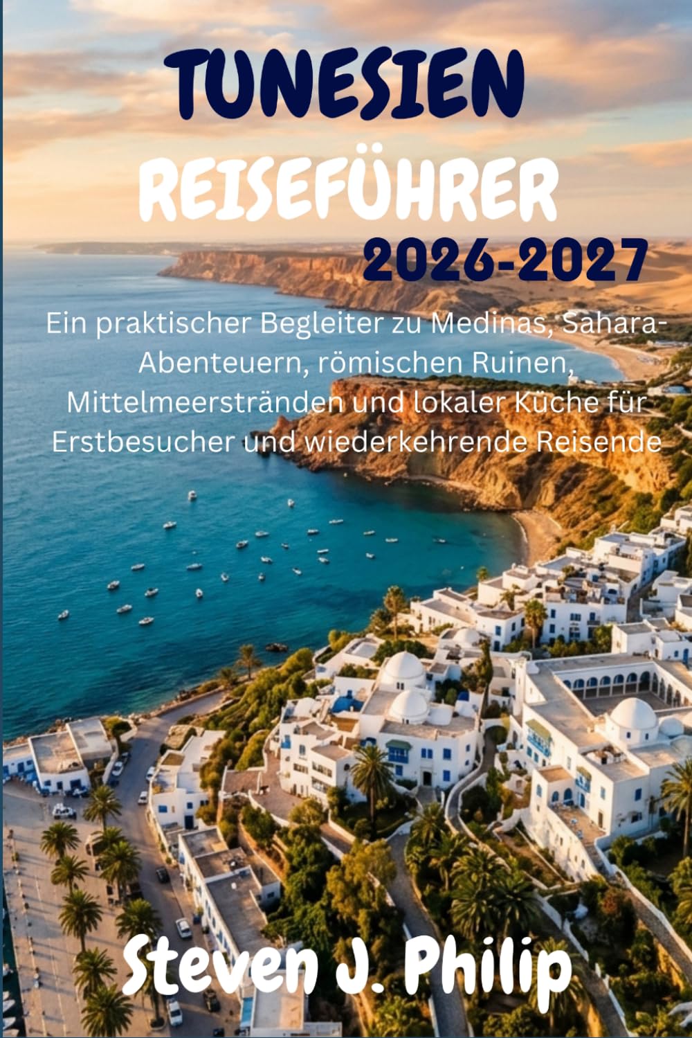 TUNESIEN REISEFÜHRER 2026-2027: Entdecken Sie das Antike Karthago, Saharische Oasen, Küstenstädte und Lebendige Märkte mit Karten, Redewendungen und Tagesplänen