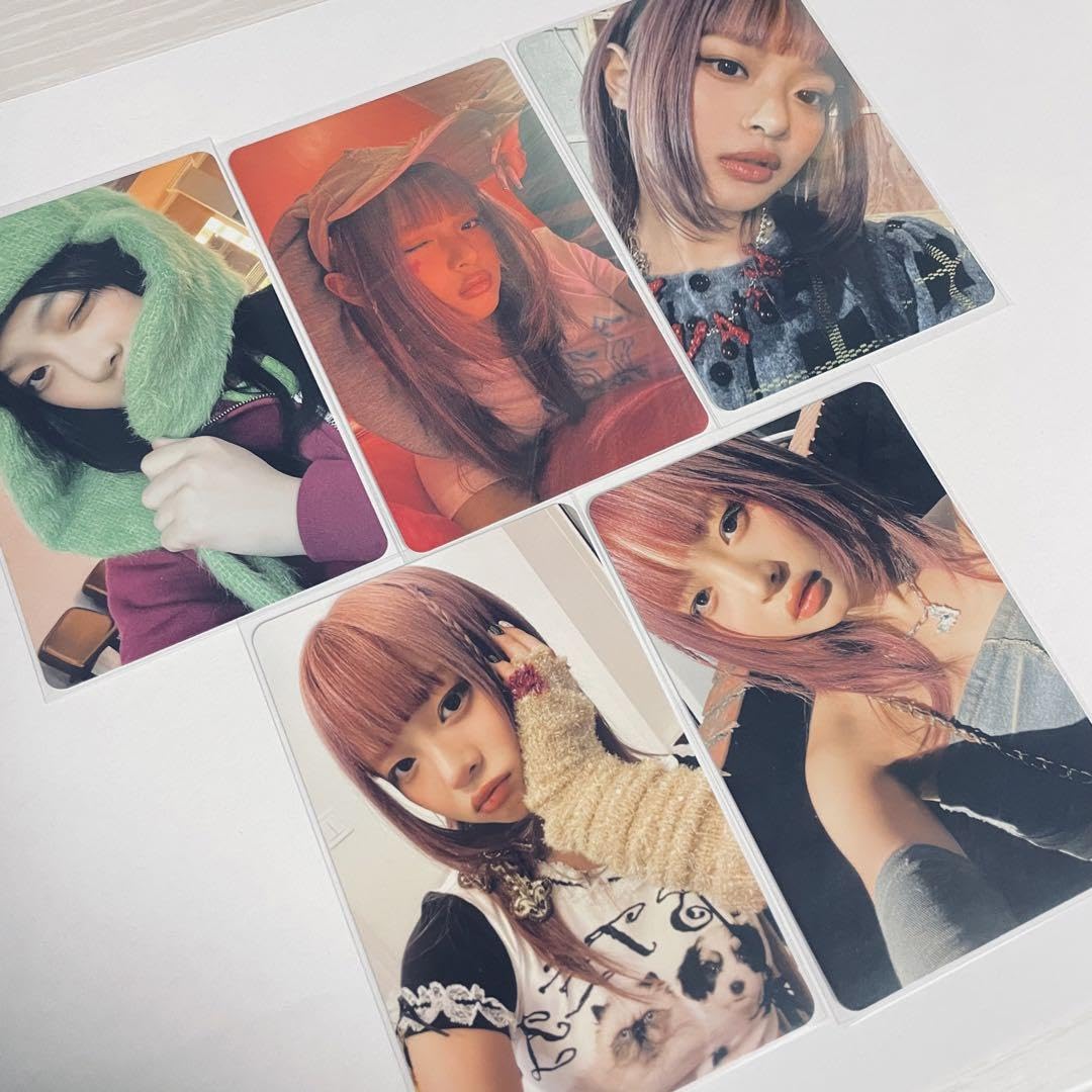 Amazon.co.jp: NewJeans ハニトレカ5枚セット : おもちゃ