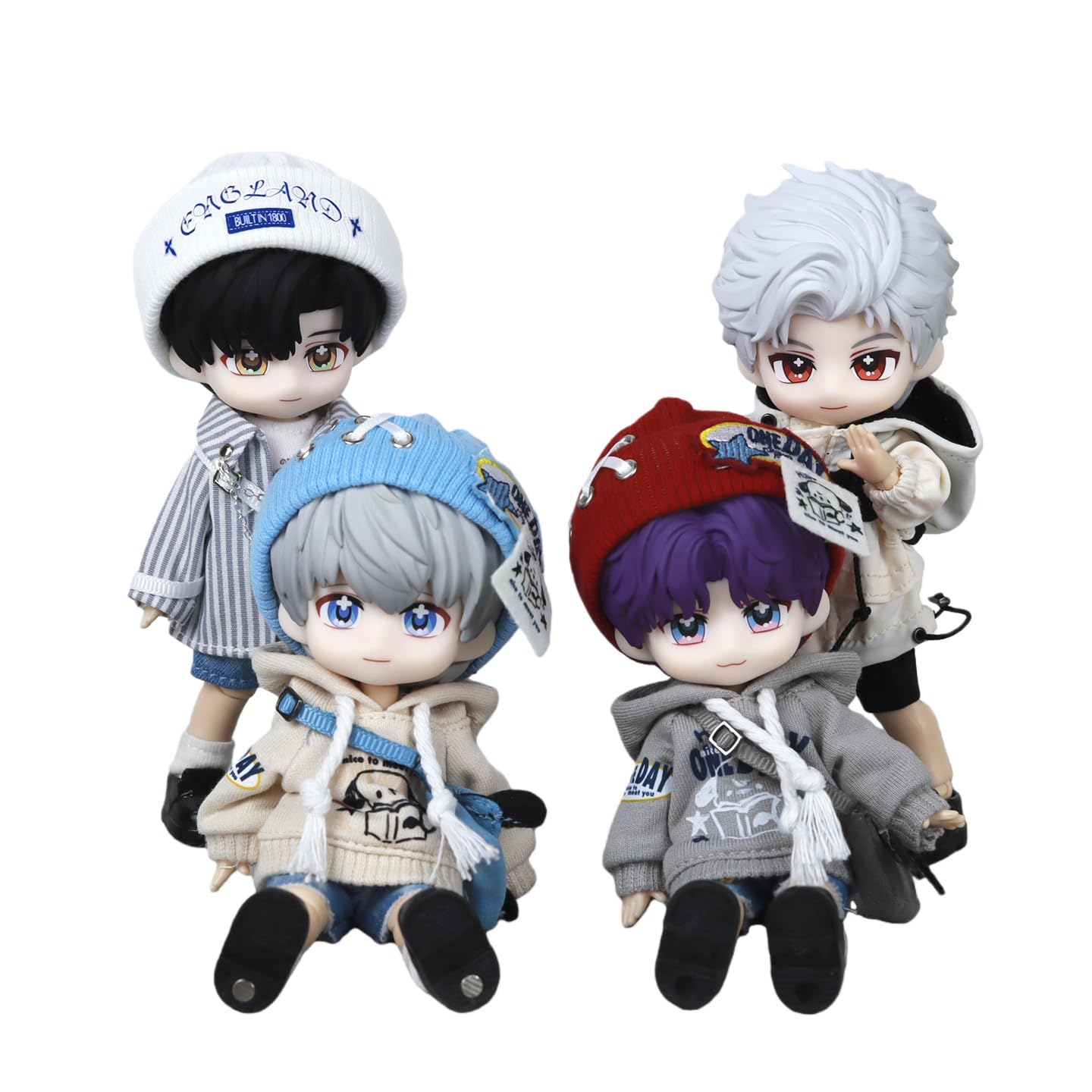 Amazon | 恋と深空 BJDドール セイヤ シン レイ ホムラ 1/12 PVC&ABS