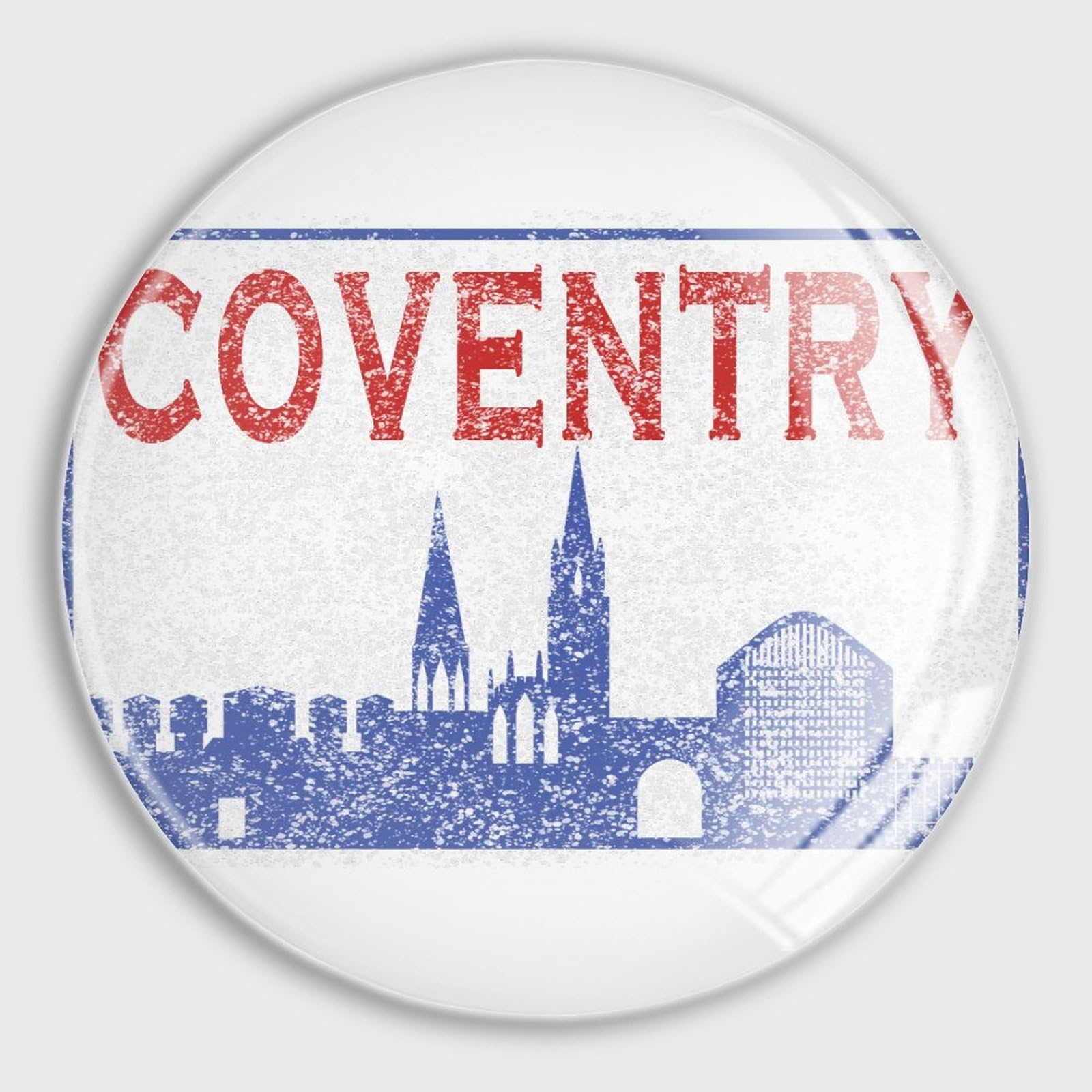 Aimants de réfrigérateur Coventry par 4 pour tableau blanc design horizon