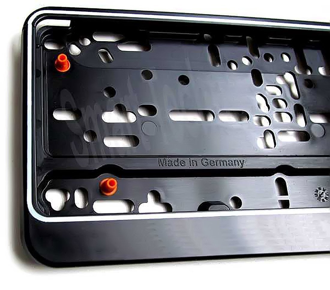 kennzeichenhalter anti vibration schildEVO 2 Kennzeichenhalter | Anti-Vibration | Vibrationsschutz |  Progressive Dämpfung | Schwarz | Kennzeichen | Nummernschildhalter | Klipp  Top 4 | Autokennzeichen | Auto PKW Kfz