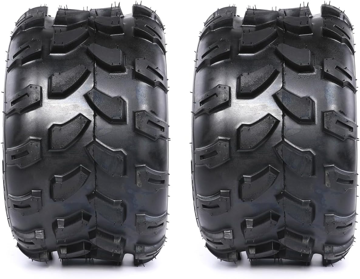 2PCS 18x9.50-8'' Tubeless Tire for ATV Go Kart Quad Bike 4 Wheels