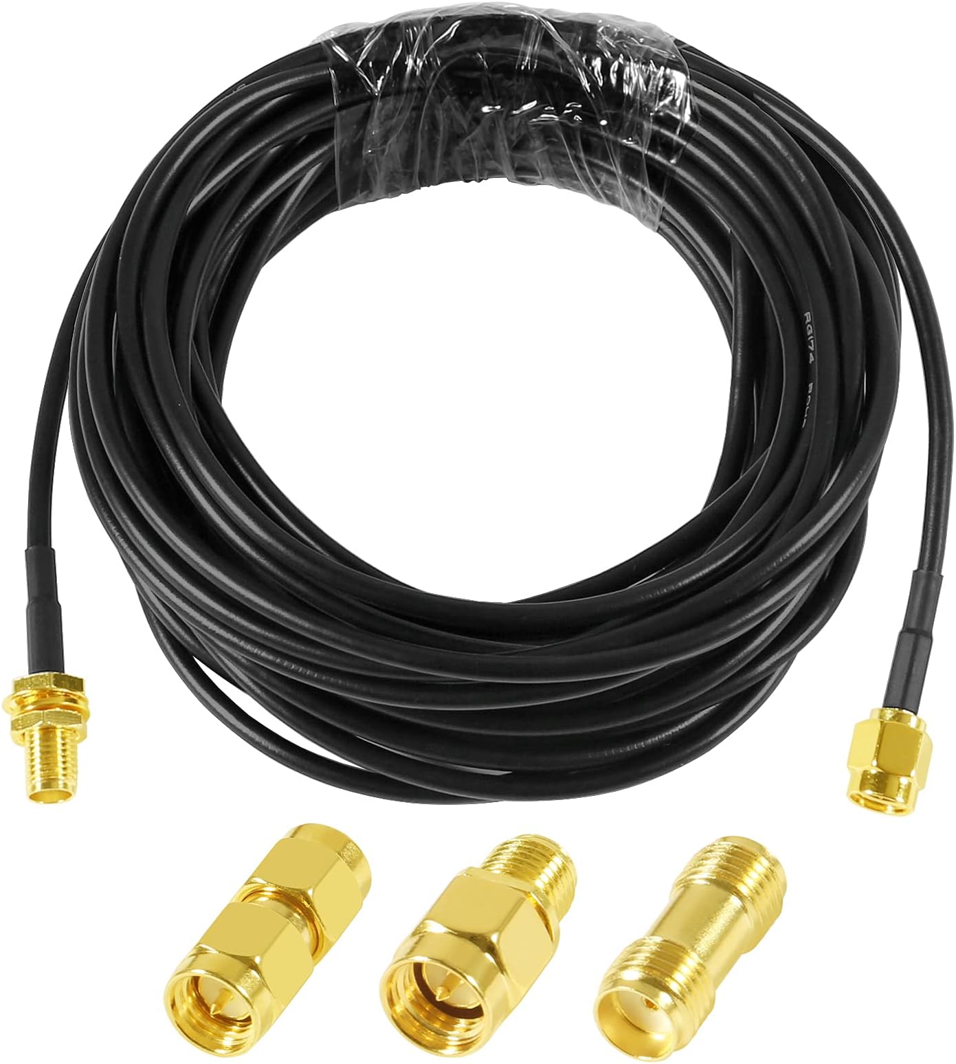 50ft Coaxial Cable for Cell Phone Signal Booster, 3DFB NN