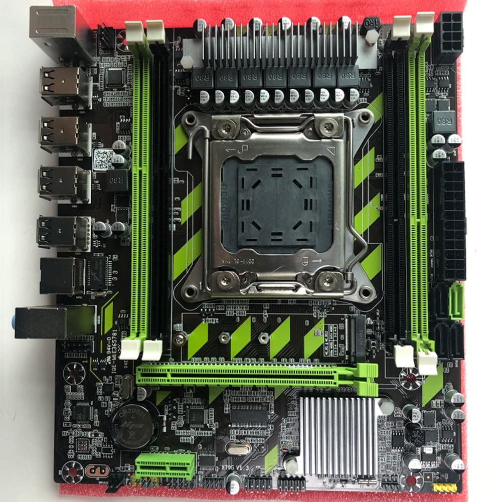 Amazon.com: Jaquiain Placa base X79 con XEON E5 2640 V2 CPU 4X4G