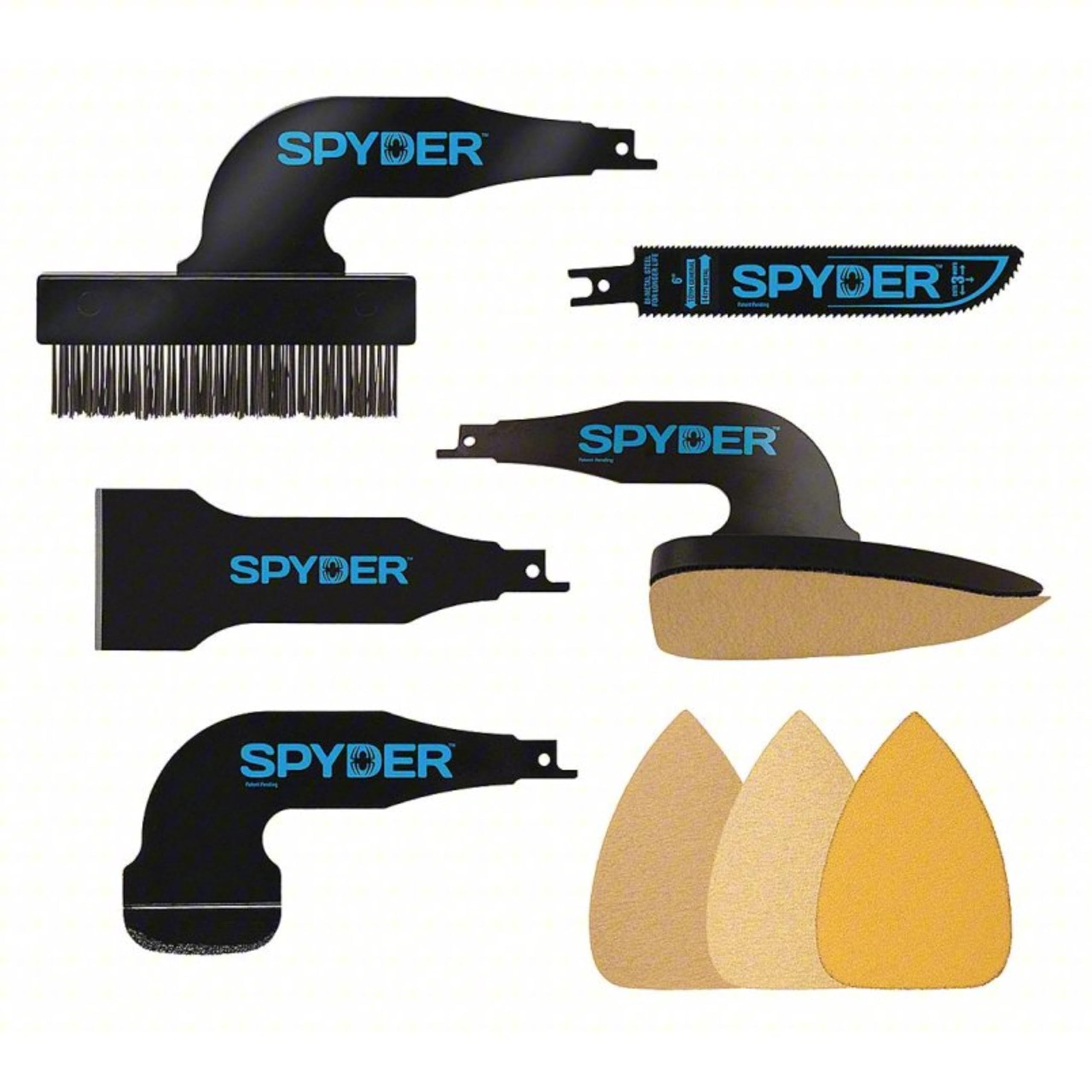 Spyder 8-Piece Remodeling Accessory Kit for Reciprocating Saws (900404)