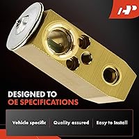 Vista 2 de A-Premium Válvula de expansión A/C compatible con Chevrolet Aveo 2004-2011, Aveo5 2006-2011, Corsa 2002-2008, Tornado 2004-2009 y Pontiac G3 Wave