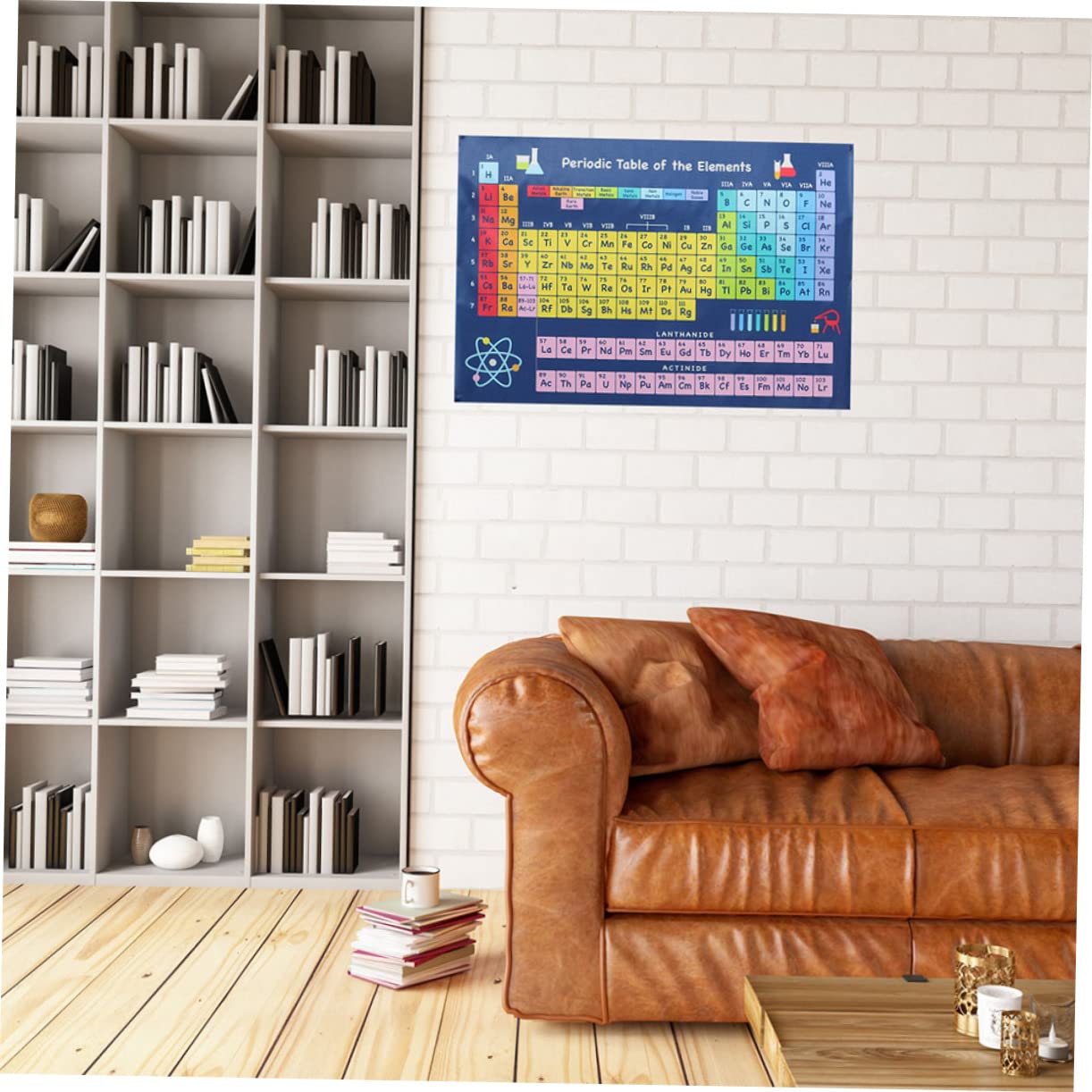 Operitacx 8stücke Periodensystem Poster Für Schule Bunte Lernposter Für Chemie Für Klassenzimmer Und Studienräume Klare Druckqualität Für Einfaches Lernen Und Verstehen
