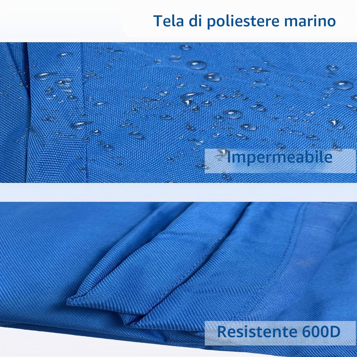 Copertura per console centrale per barche, impermeabile, impermeabile 600D, impermeabile, in tela di poliestere di grado marino (M)