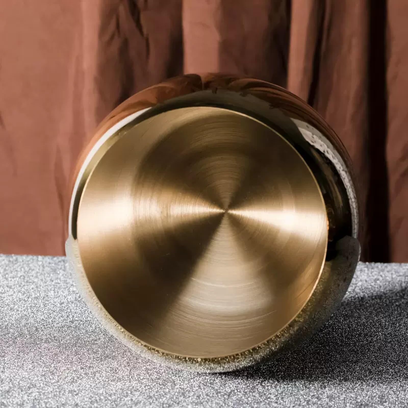 Secchio di ghiaccio in acciaio inossidabile, capacità 3.6L, dispositivo di raffreddamento durevole per eventi e feste, design elegante in marmo, perfetto per l'intrattenimento, elegante raffreddamento