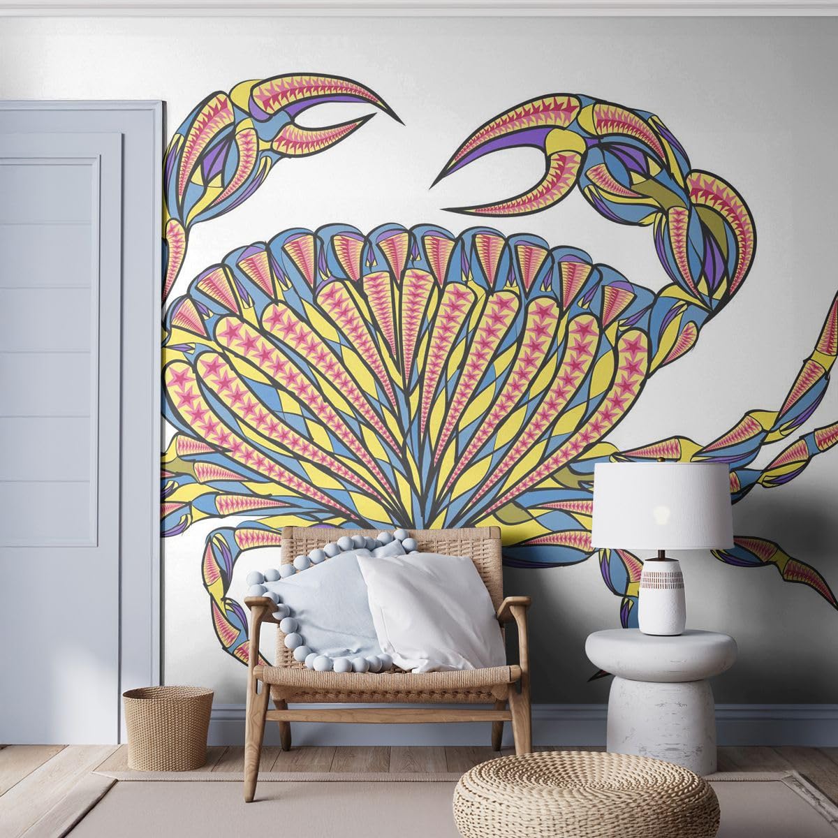 ARTTOR Fotomural 150x105 cm Papel Pintado Infantil Animales - 3142 - WF4 | Alimento Ilustración Naturaleza Deluxe Papel pintado autoadhesivo Decoración de Pared Mural de Pared Salón Moderno ARTTOR