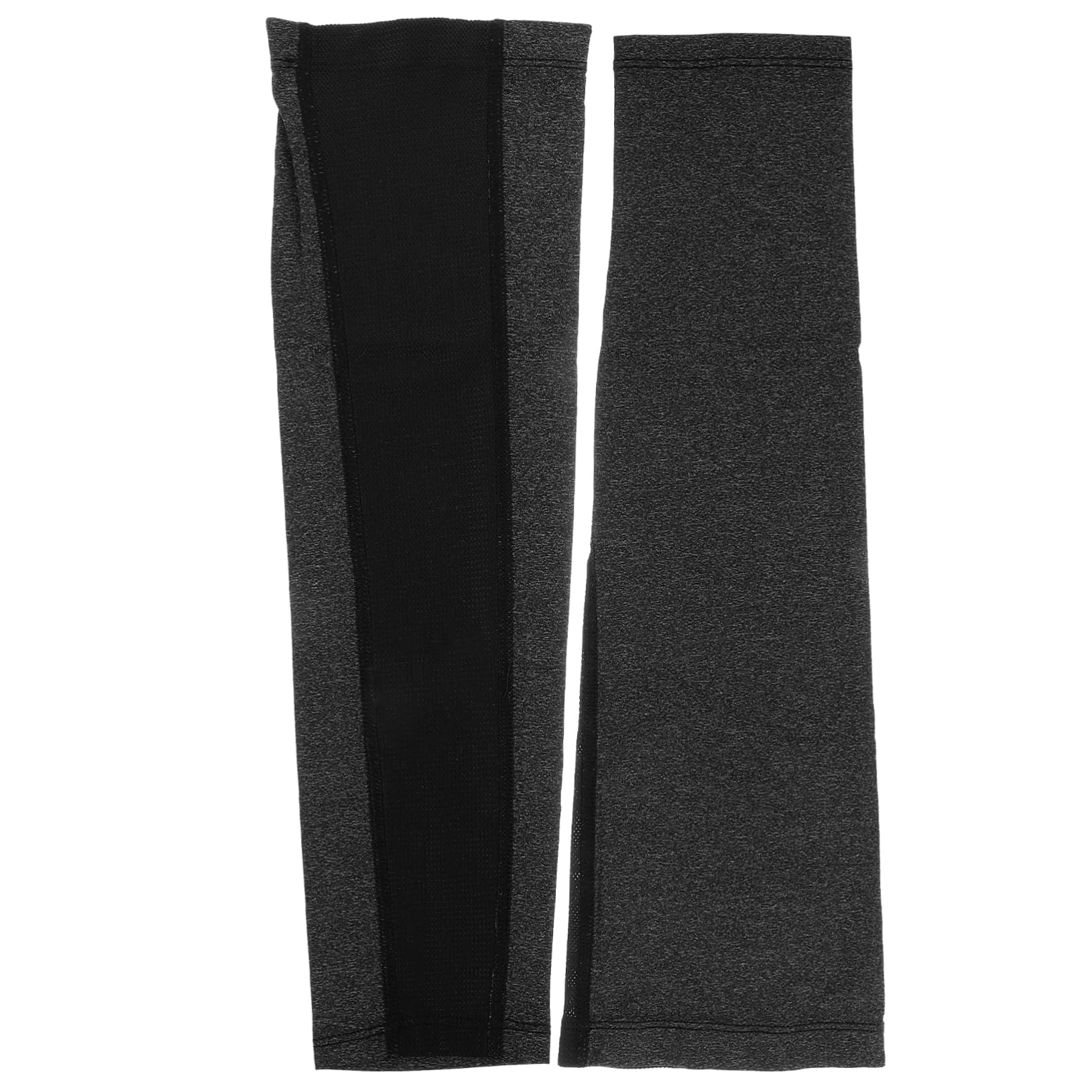 ibasenice Manga De Protección Solar Elástico Para Manga De Brazo Ultravioleta Manga Protectora Cubrir Hombres Mangas De Brazo Brazos Ciclismo Solar Apoyo Nylon Negro