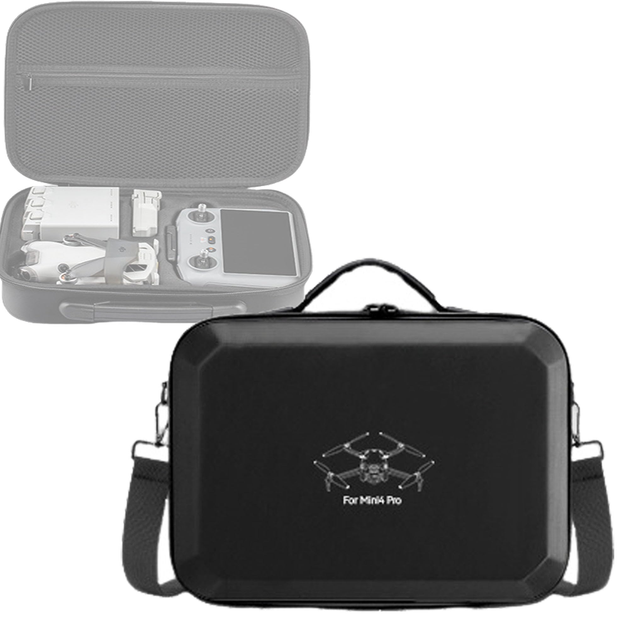 Mini 5 Pro Tasche Für DJI Drohnen - Stylische PU Leder Tragetasche Mit Schultergurt