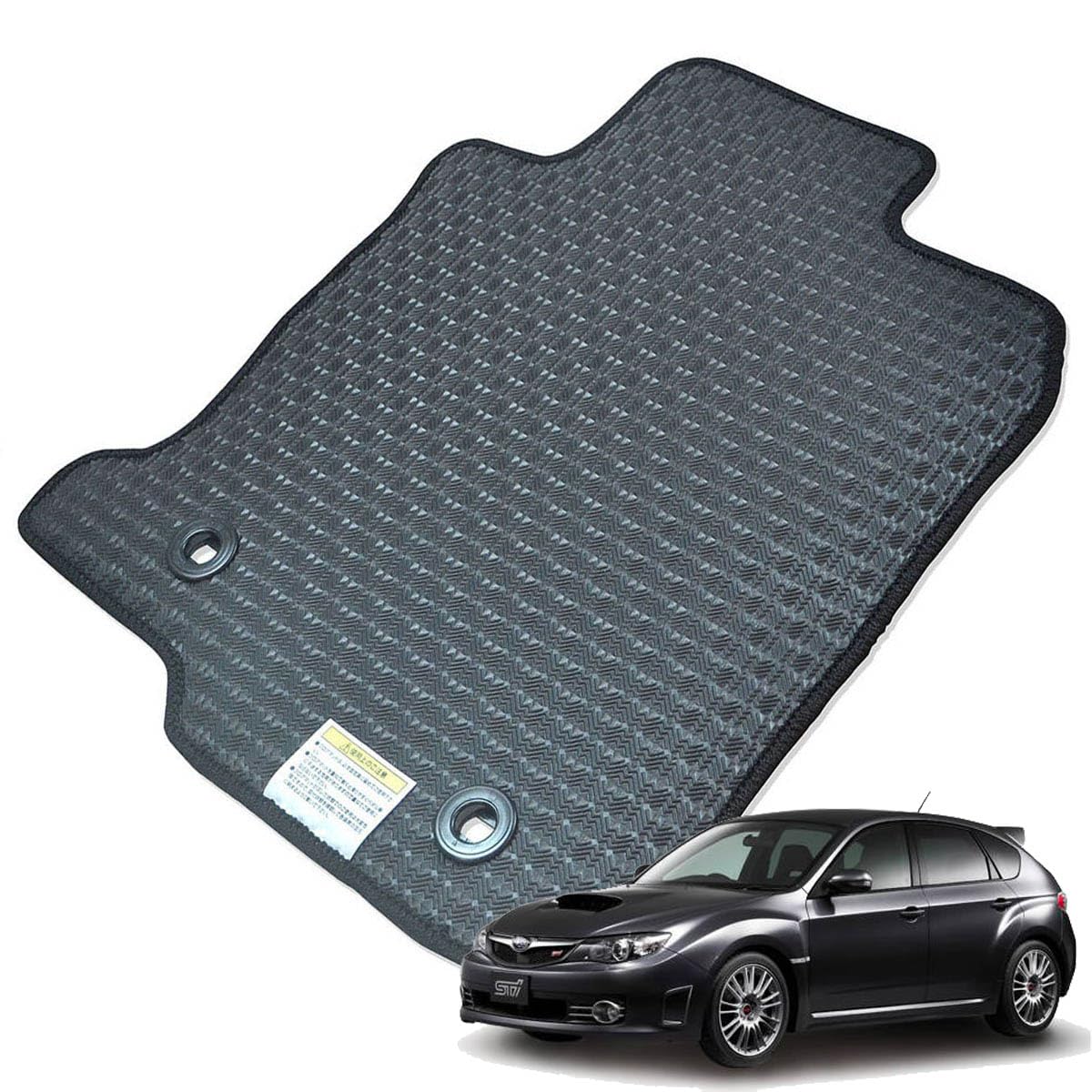 GD系スバルインプレッサWRXフロアマット1台分５枚セット SUBARU スバル インプレッサ GD GG GH GRB GRF GVF 運転席のみ