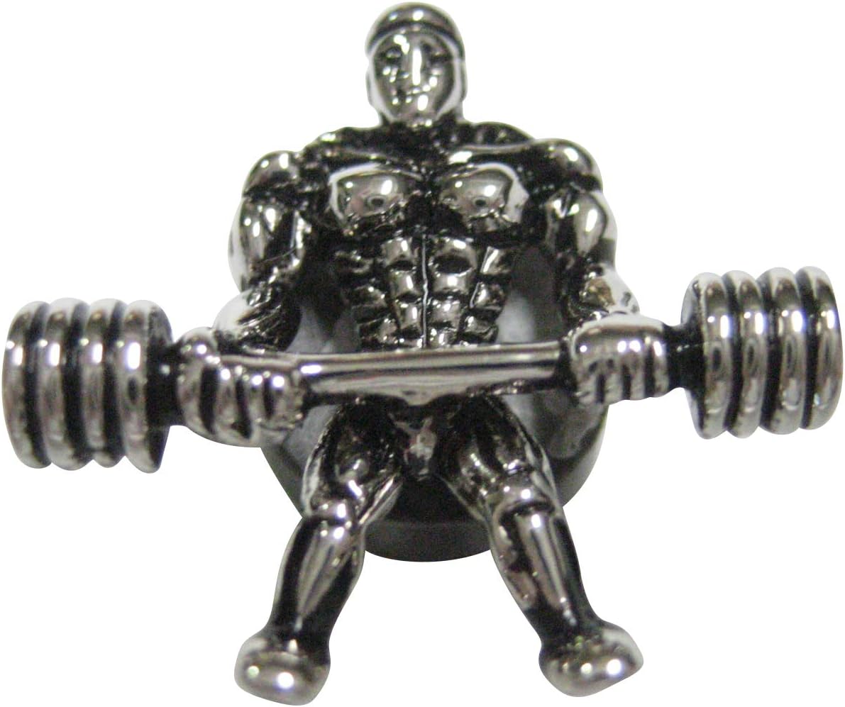 Kiola Designs Silver Toned Power Weight Lifter Magnet