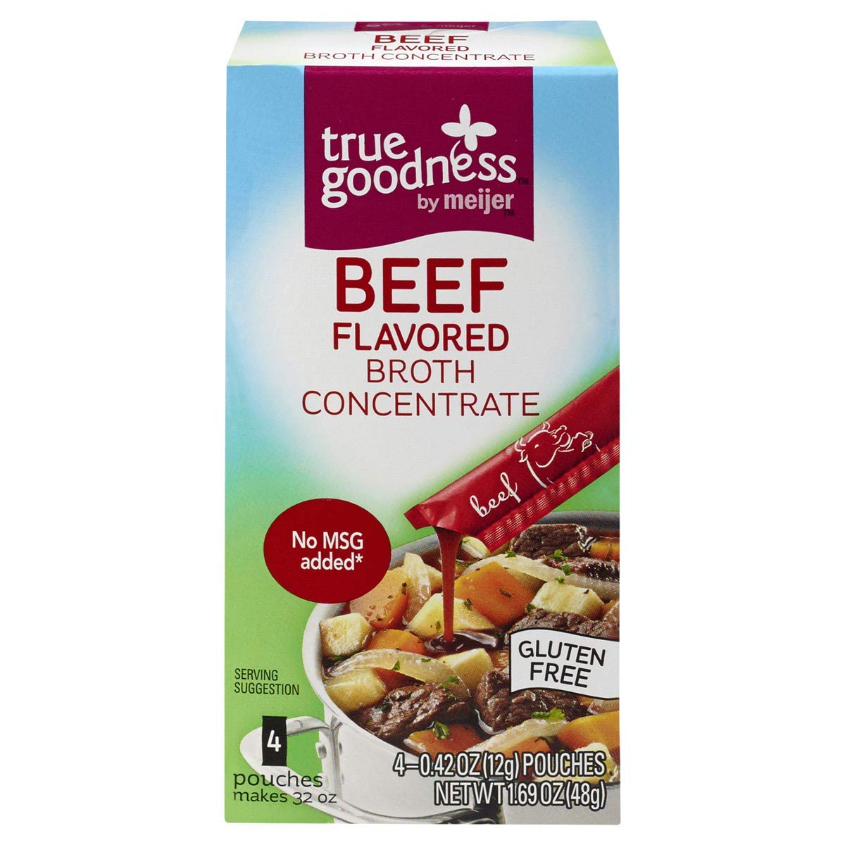 Meijer Nat Beef Concentrate Broth, 1.69 oz Grocery