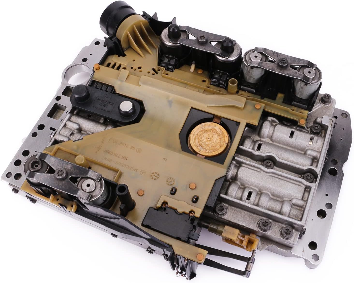 MB78740E 722.6 Tranmission Valve Body with Solenoids Cast 52108216AA Compatible with 2004-UP M-ercedes Benz