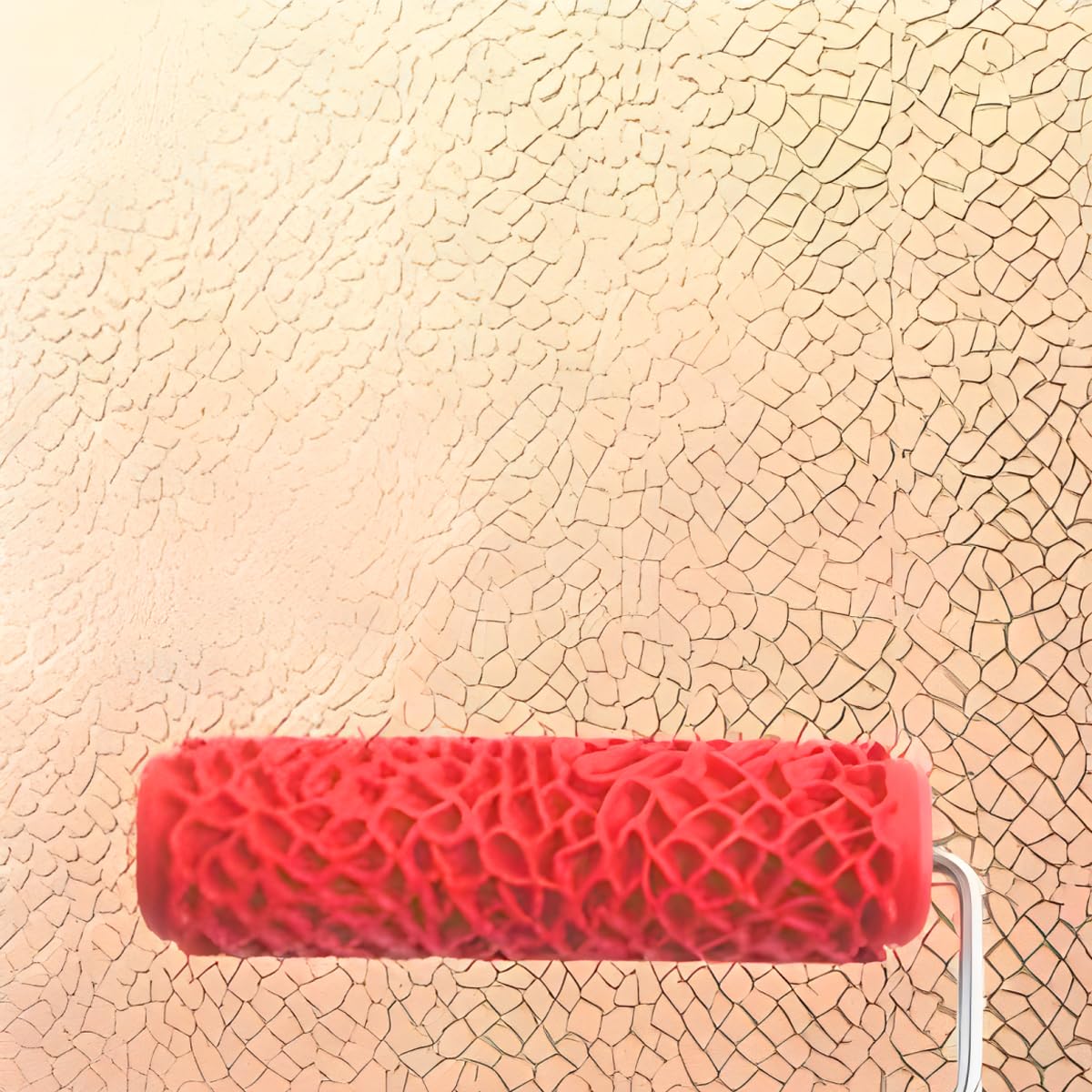 7" Texturing Roller, Patterned Textured Paint Roller, Drywall Texture Tool