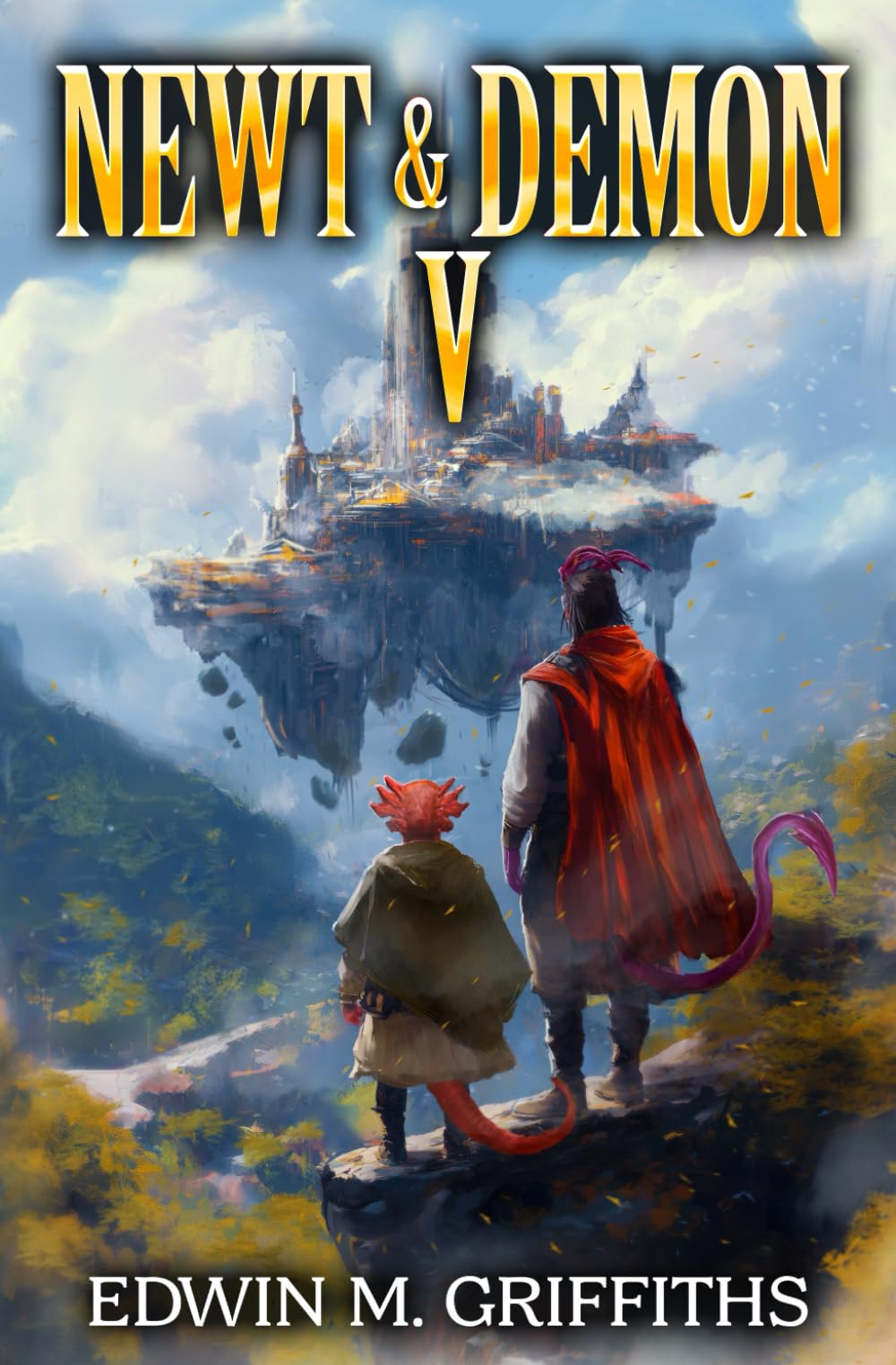 Newt and Demon 5: A Low-Stakes Cozy Fantasy LitRPG
