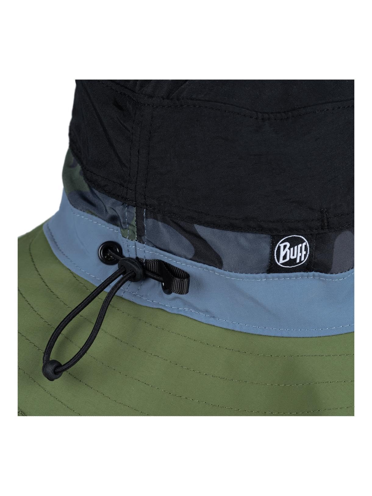 Buff Explore Booney Sun Hat Unisex Dorośli, Zielona, L