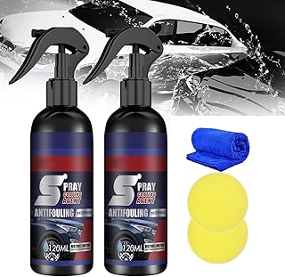 Furnishk Coating Agent Spray, Multi-Functional Coating Renewal Agent, 3 in 1 Ceramic Car Coating Spray, 3 in 1 High Protection Quick Car Coating Spray, Waterless Wash, Nanotechnology (2 PCS)