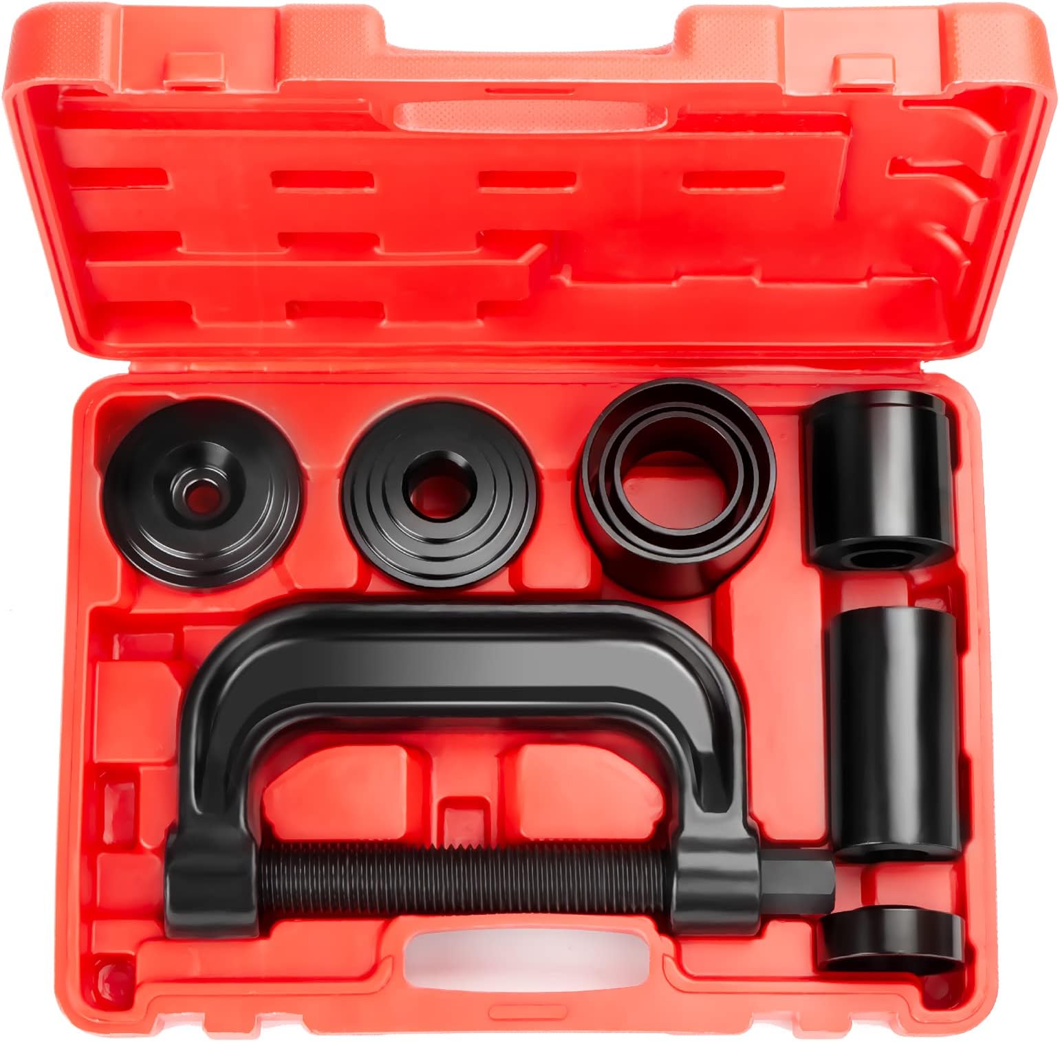 dynofitBall Joint Press Kit, Heavy Duty U Joint Removal & Install Tool for Most 2WD 4WD Cars, Trucks and Pickup丨Universal Installation Kit for Pre-pressed Upper or Lower Control Arms