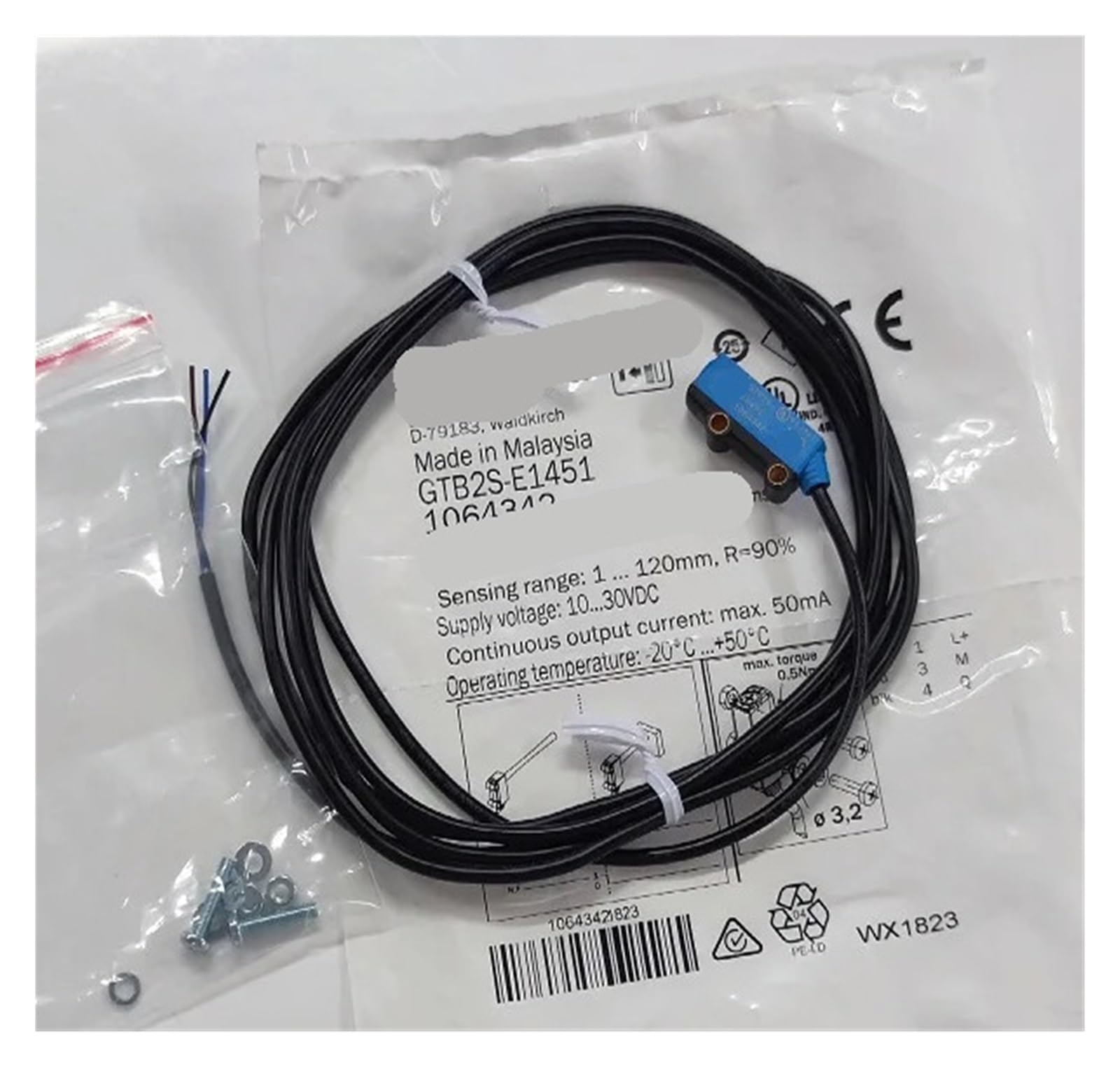 TYEXCZARF 1064342 sensor GTB2S-E1451 photoelectric switch