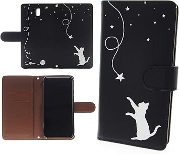 Amazon Co Jp Android One S1 ケース 手帳型 黒色 スマホケース ブラック レザー製 カバー カメラ穴搭載 ネコ シルエット 猫柄 シンプルスタイル アンドロイド ワン 家電 カメラ Amazon Co Jp Android One S1 ケース 手帳型 黒色 スマホケース ブラック レザー製 カバー カメラ穴搭載 ネコ シルエット 猫柄 シンプルスタイル アンドロイド ワン 家電 カメラ