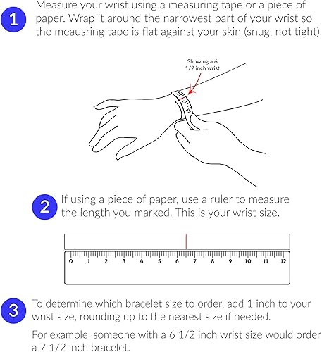 Miniatura 5 de Lauren's Hope - Pulsera de identificación médica con grabado personalizado en tono oro rosa para mujer, grabado gratuito, diabetes, warfarina,