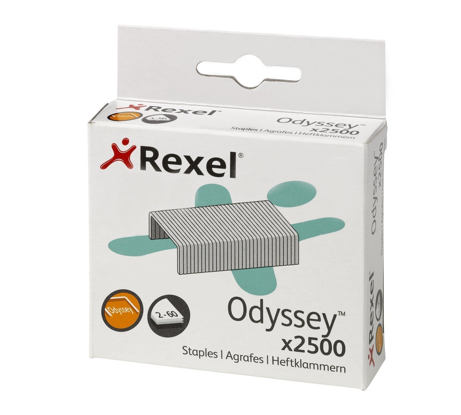 Rexel Odyssey Heavy Duty Staples - Pack of 2500