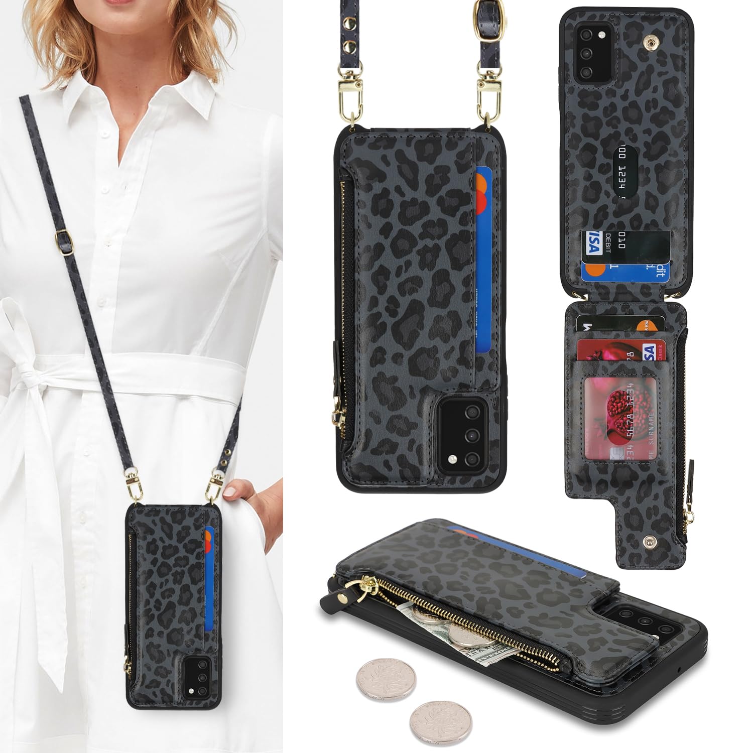 Sailortech Handyhülle für iPhone 7 Plus Etui mit Kartenfach,
