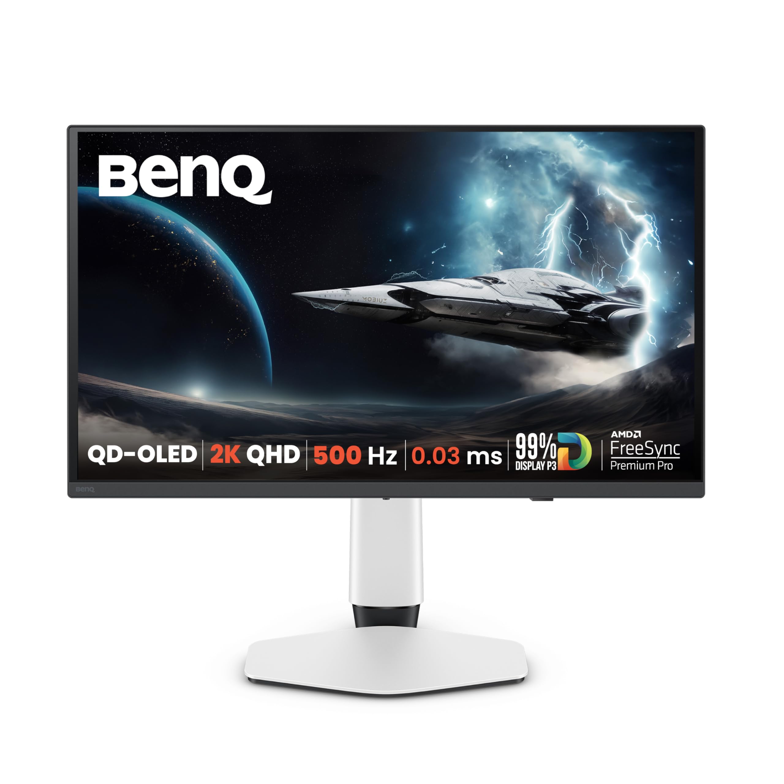 BenQ MOBIUZ EX271QZ 27” 2K QHD 3rd Gen QD-OLED 500Hz Gaming