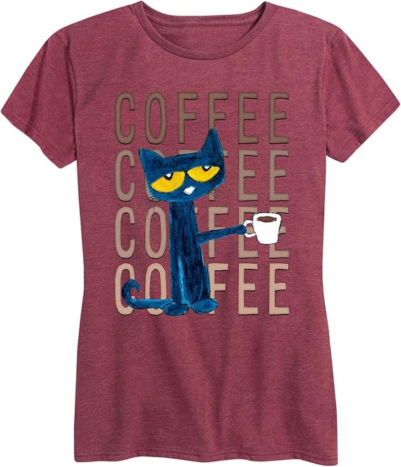 Pete The Cat Pete with Coffee Adult 