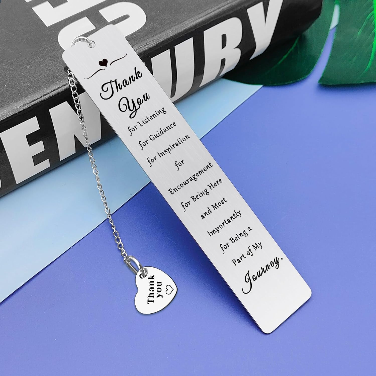 Thank You Gifts for Women Men Coworkers Boss Appreciation Bookmarks for Teacher Friend Thank You Bookmarks Leaving Gifts for Colleagues Retirement Gift for Leader Birthday Office Gift Book Lover Gift - Image 6