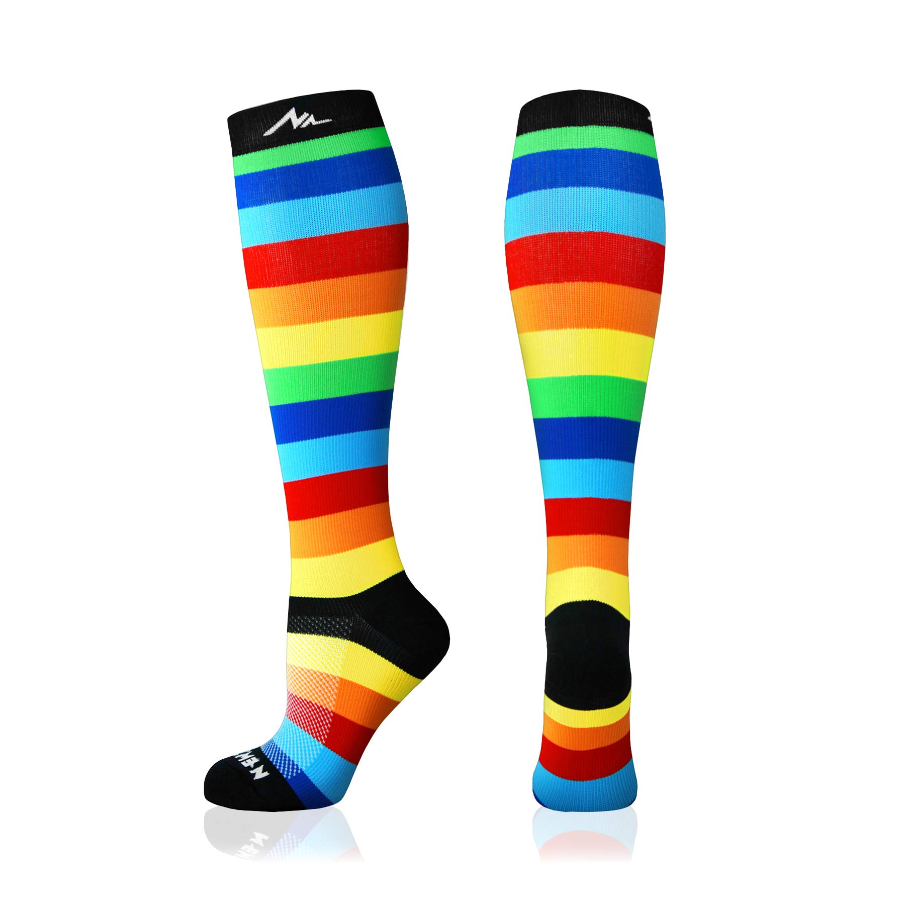 NEWZILL Medical Compression Socks for Women and Men Circulation 20-30 mmHg Compression Stockings for Running Nursing Travel…
