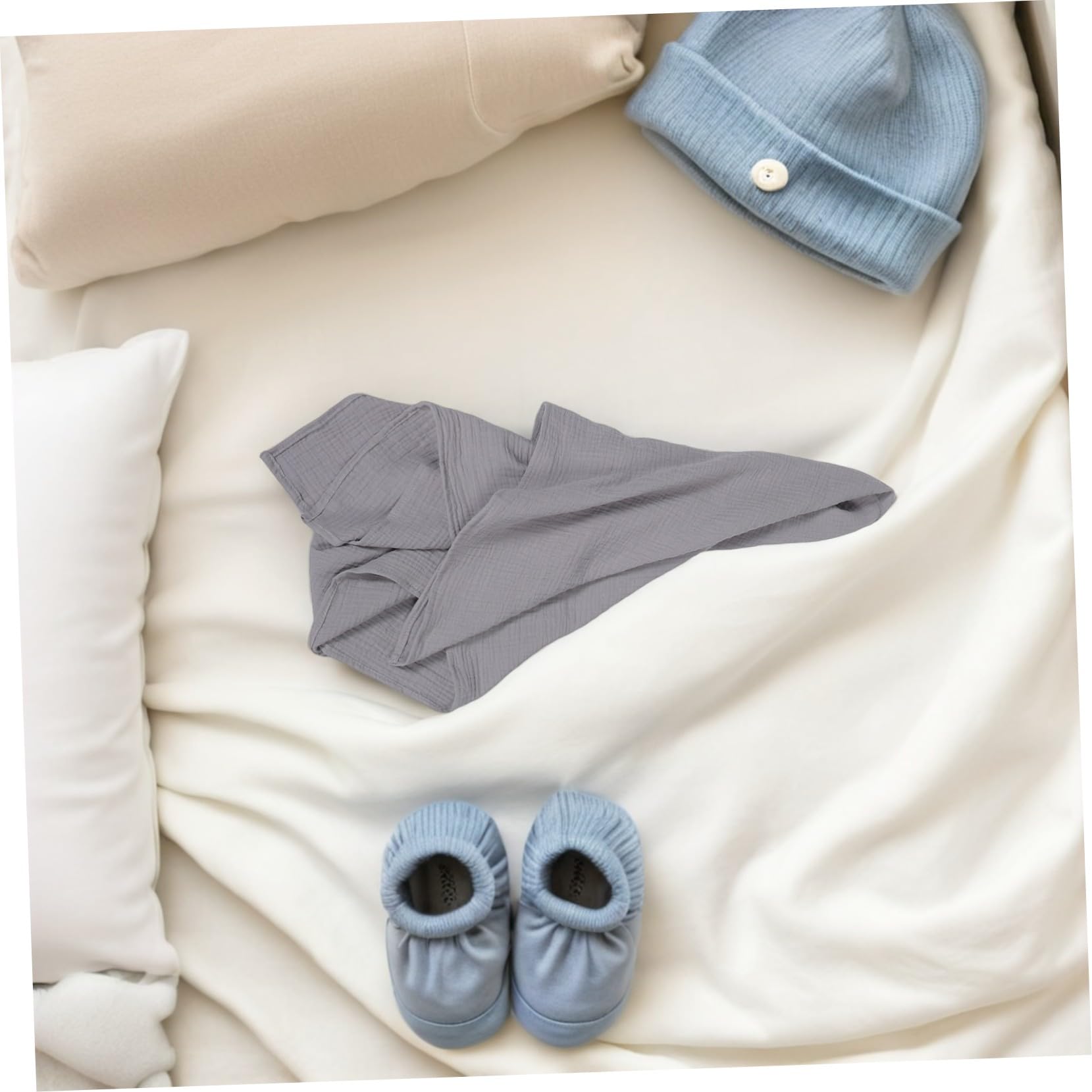 3 Piezas Mantas de Muselina para Recién Nacido Suaves y Transpirables Mantas para Envolver y Recibir Bebés Unisex para Dormir y Baño