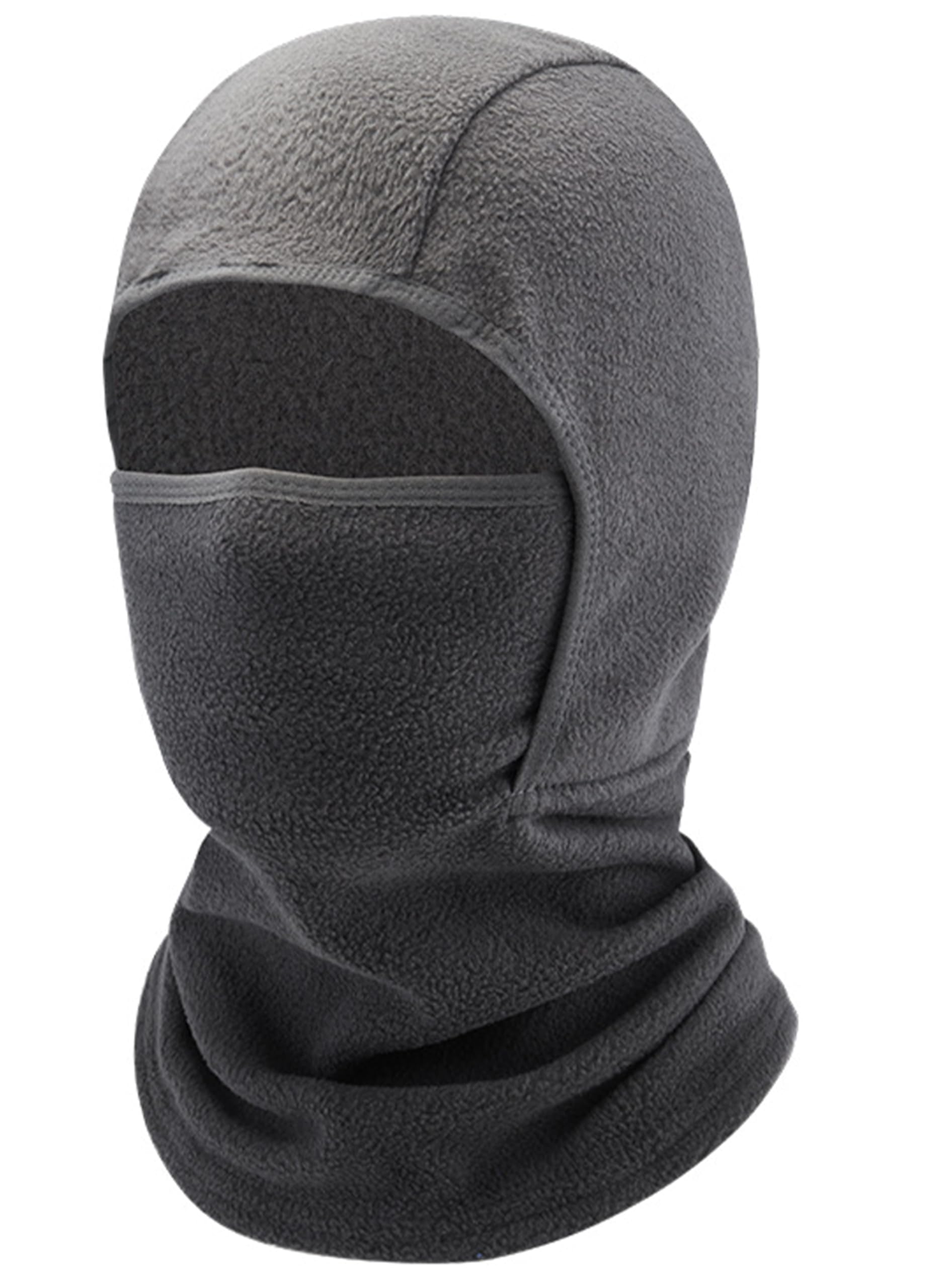 Kids Balaclavas-Headwear Faux Sherpa Beanie Hats Trooper Cute and Plush Hat Warm for Fall and Winter Dark Grey