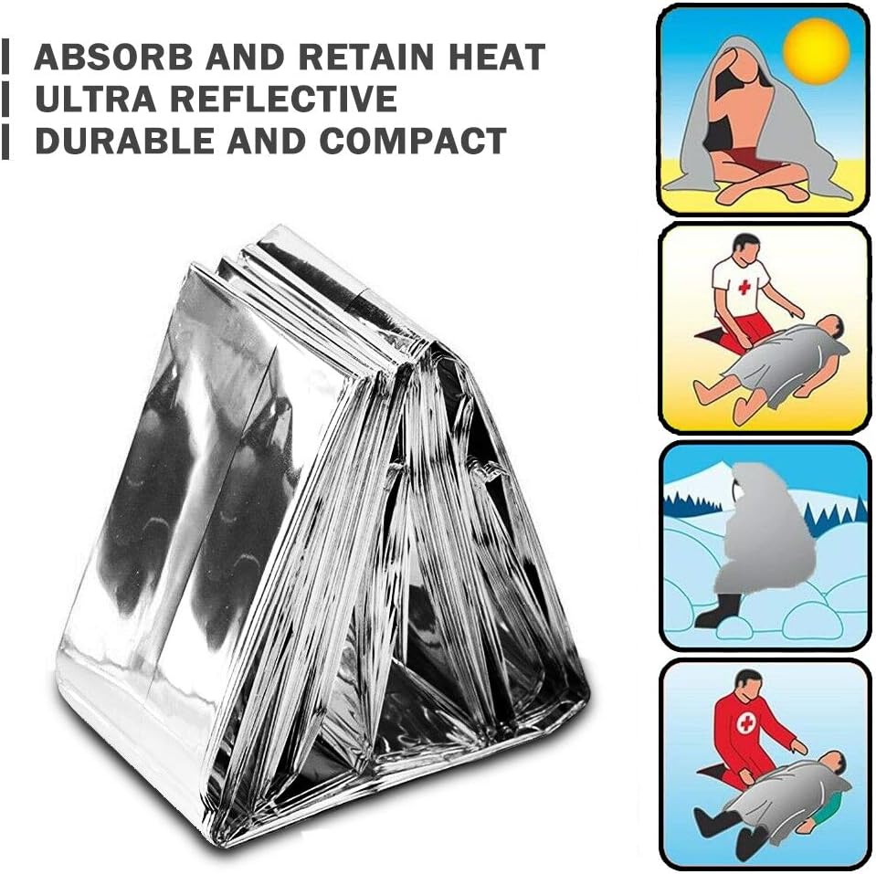 Buy Everlit Emergency Mylar Thermal Blanket 4 Pack Space Buy Everlit Emergency Mylar Thermal Blanket 4 Pack Space