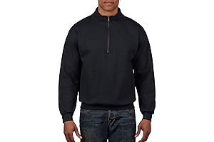 Unisex-Adult 3/4 Zip Sweatshirt