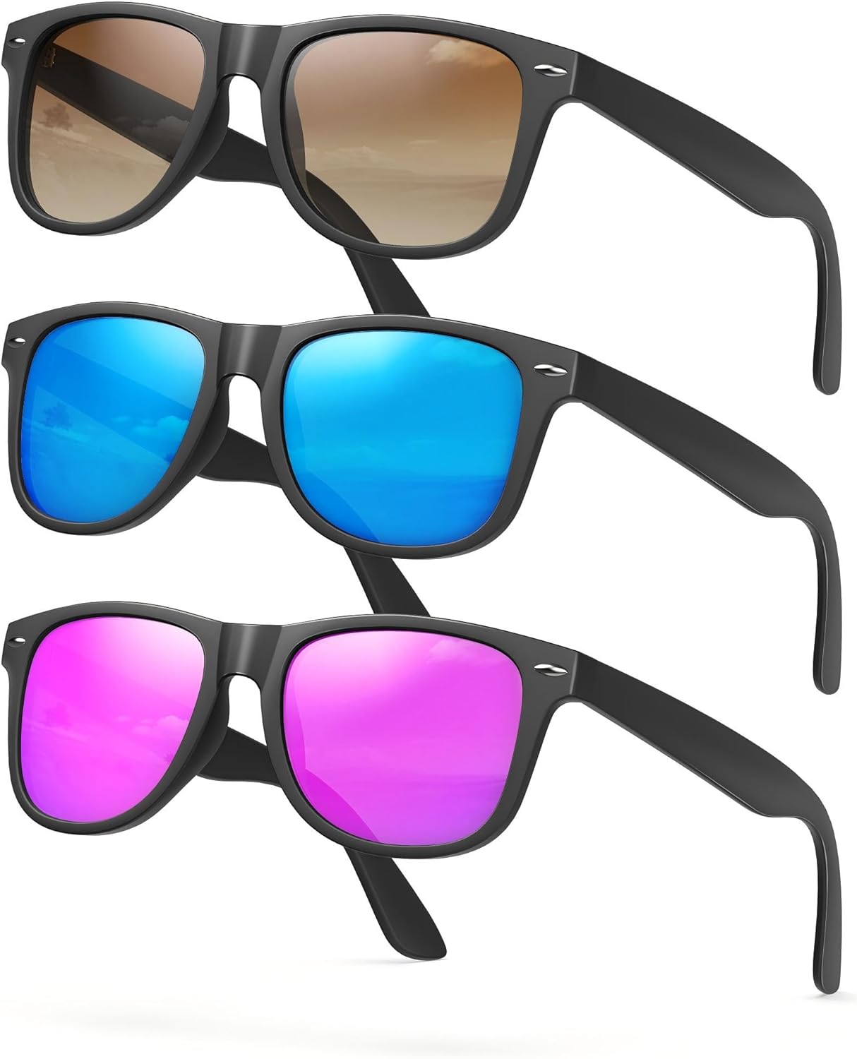 Sunglasses-women Polarized Sunglasses-womens: Trendy Sun Glasses polarized UV400 Protection Fashion Sunglasses