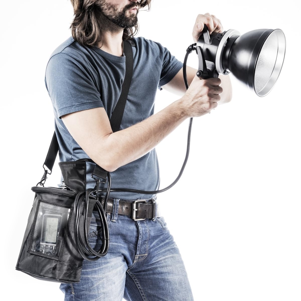 Walimex pro Sac bandoulière pour Flash de Batterie Flash2Go
